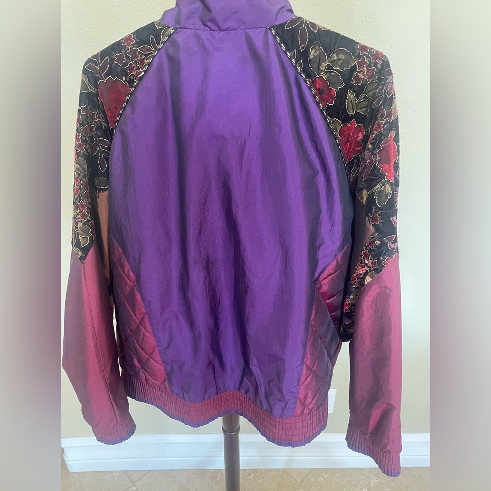 Floral Purple Women's Jacket